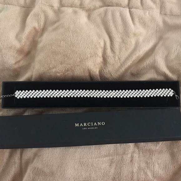 Marciano Los Angeles rhinestone choker - Picture 1 of 7
